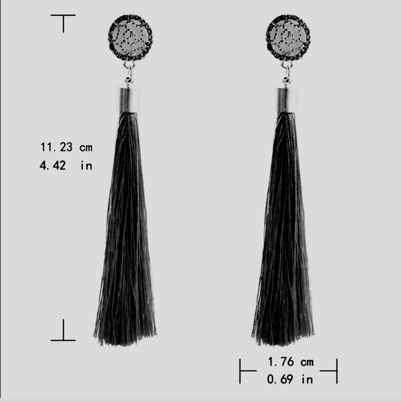 🇺🇸RED, WHITE OR BLUE STUD TASSEL EARRINGS🇺🇸 - Picture 8 of 8